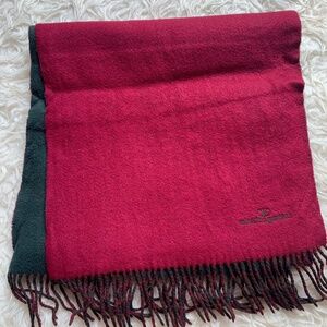 Valentino Garavani reversible Cashmere Scarf red and Green unisex